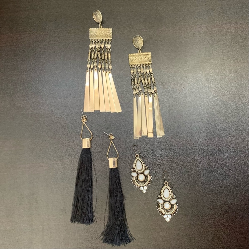 Dangly earring 3 pack!